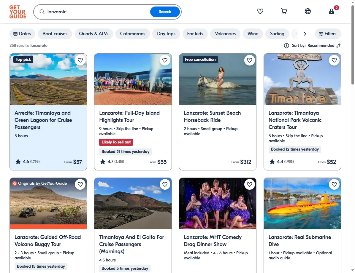 Actividades y Tours en el Parque Nacional de Timanfaya