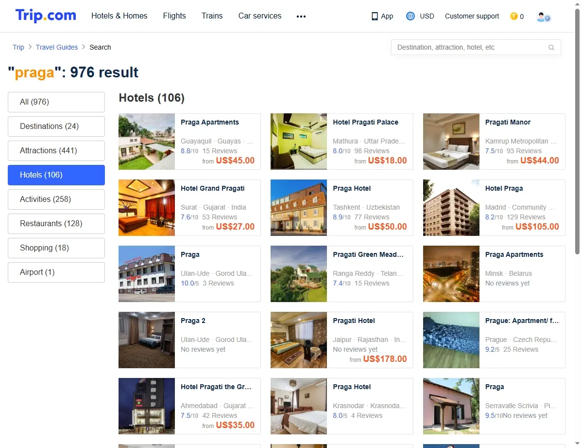Ofertas de Hoteles en Praga