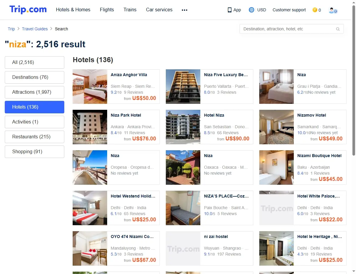 Ofertas de Hoteles en Niza