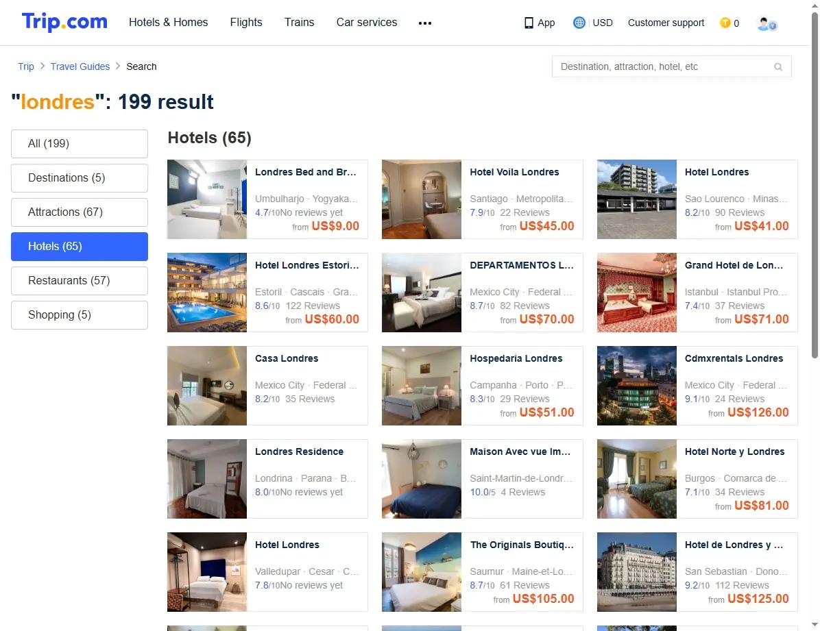 Ofertas de hoteles en Londres en Trip.com