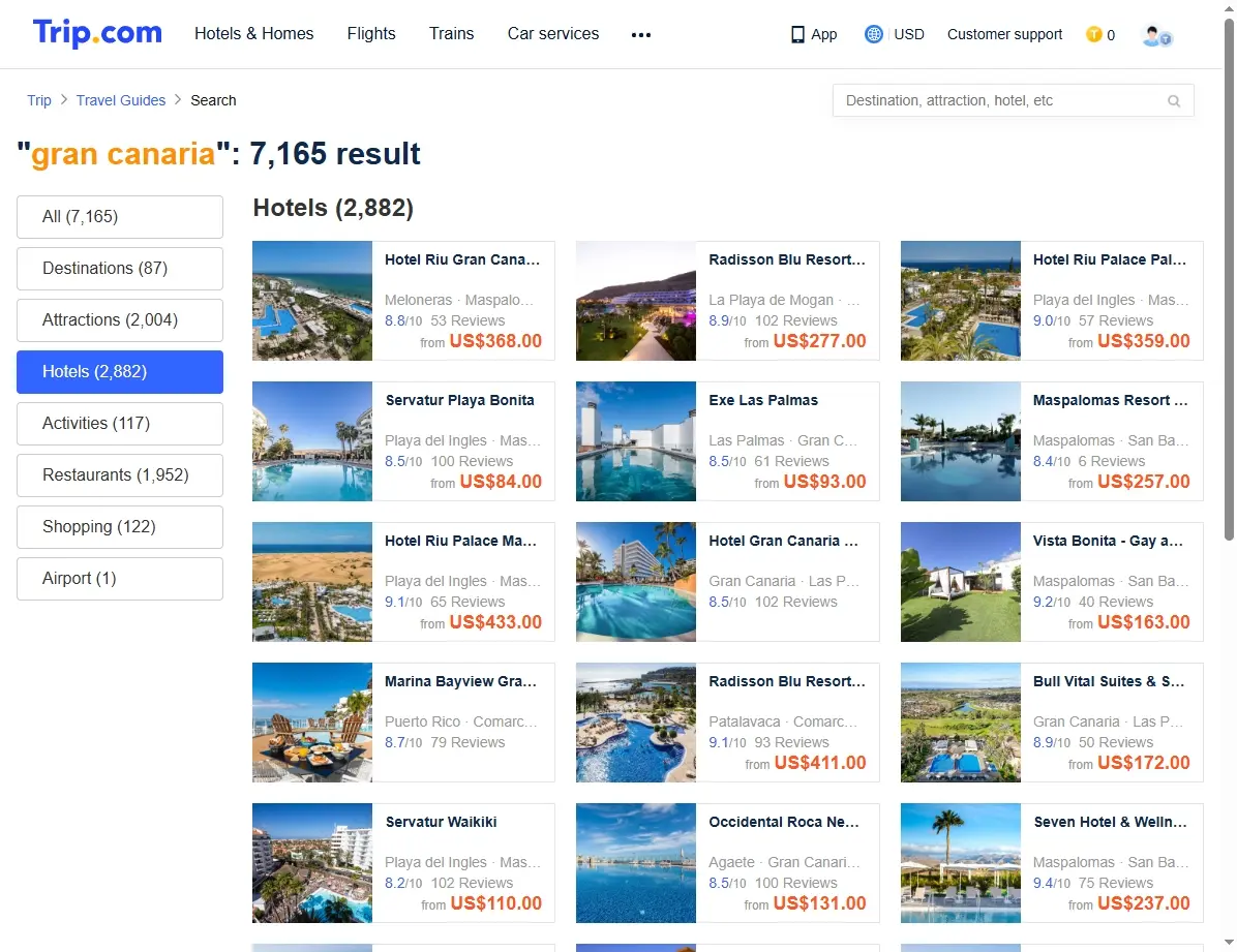 Ofertas de hoteles para tu destino de vuelo.