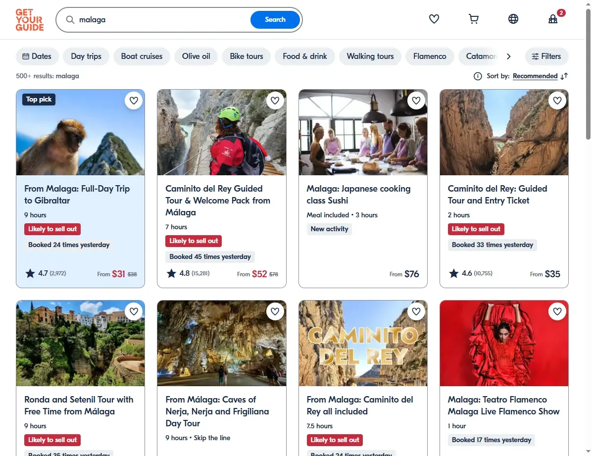 Actividades y Tours en Málaga en GetYourGuide
