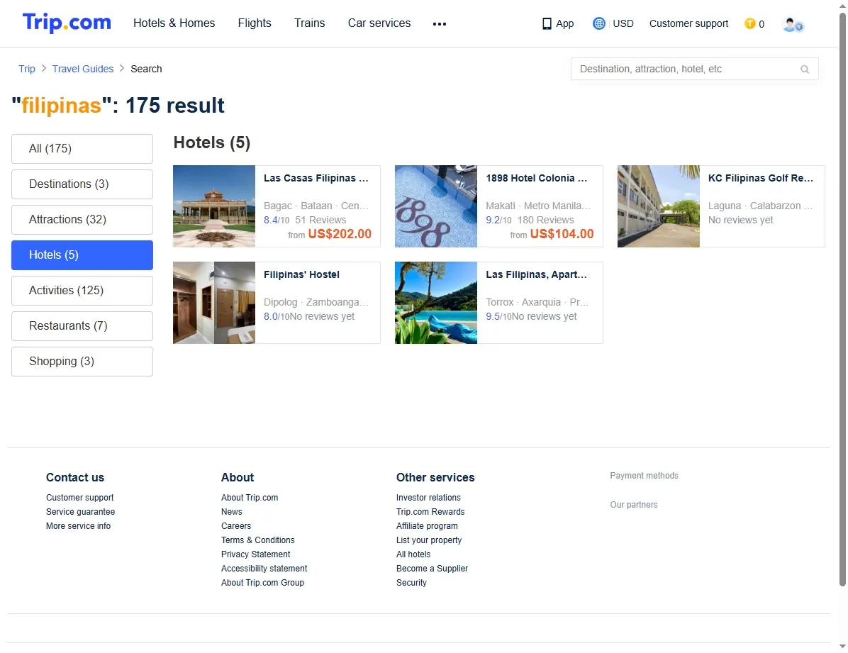 Ofertas de hoteles en Manila y Cebú