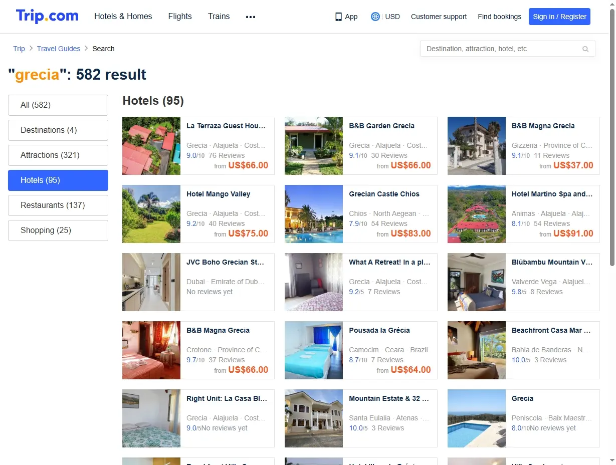 Ofertas de Hoteles en Grecia con Trip.com
