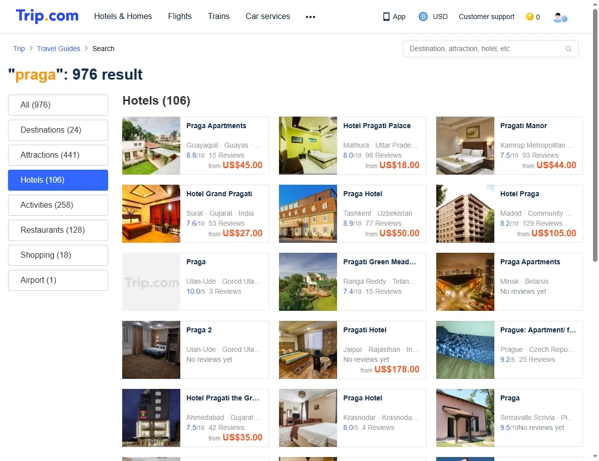 Ofertas de Hoteles en Praga