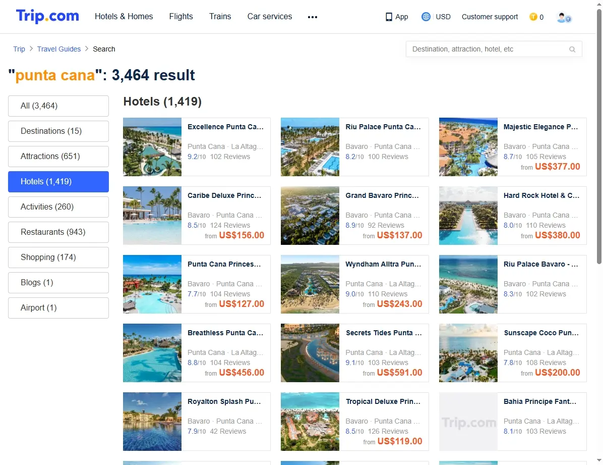Ofertas de Hoteles en Punta Cana, República Dominicana