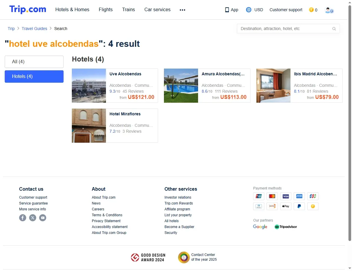 Ofertas de hoteles y vuelos para viajeros