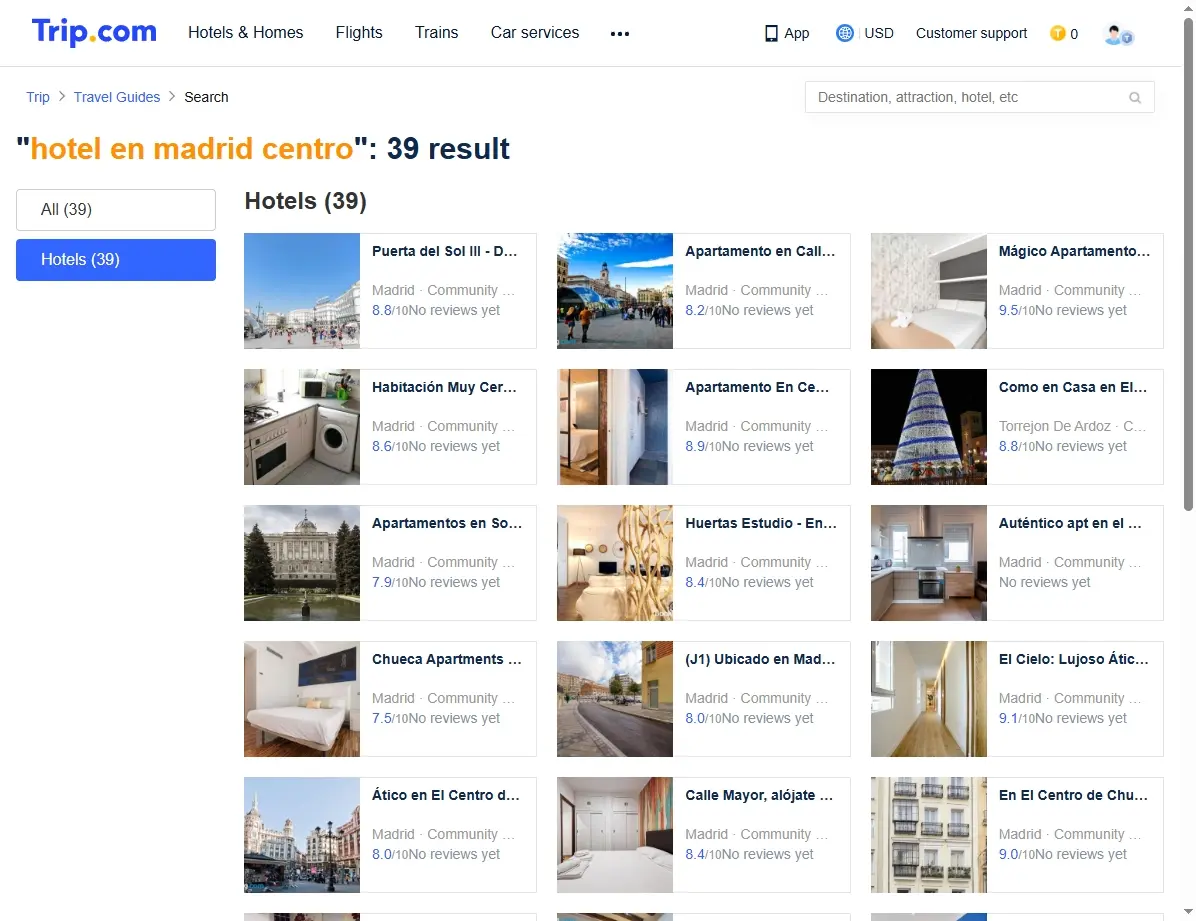 Ofertas de hoteles en Madrid centro