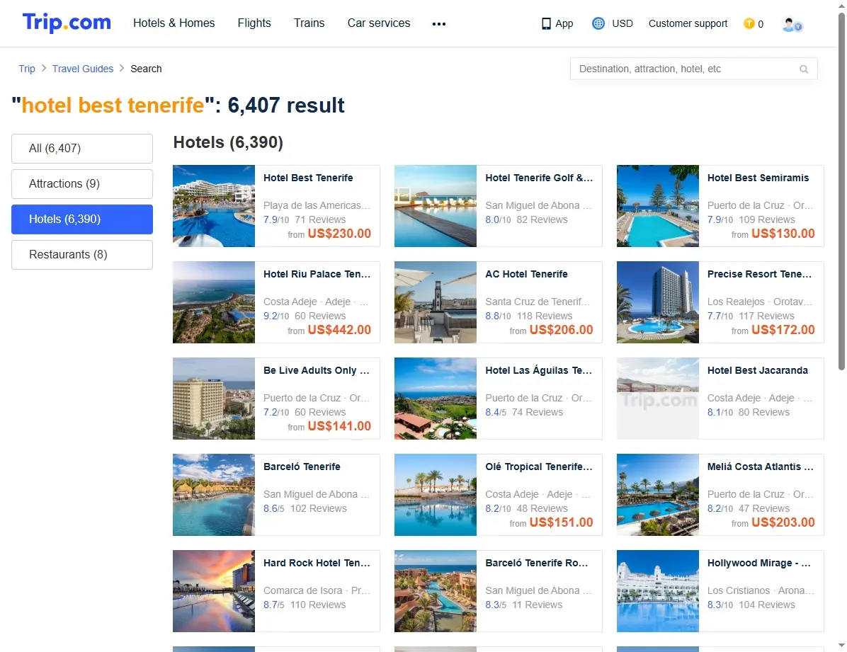 Ofertas especiales de hotel en Trip.com