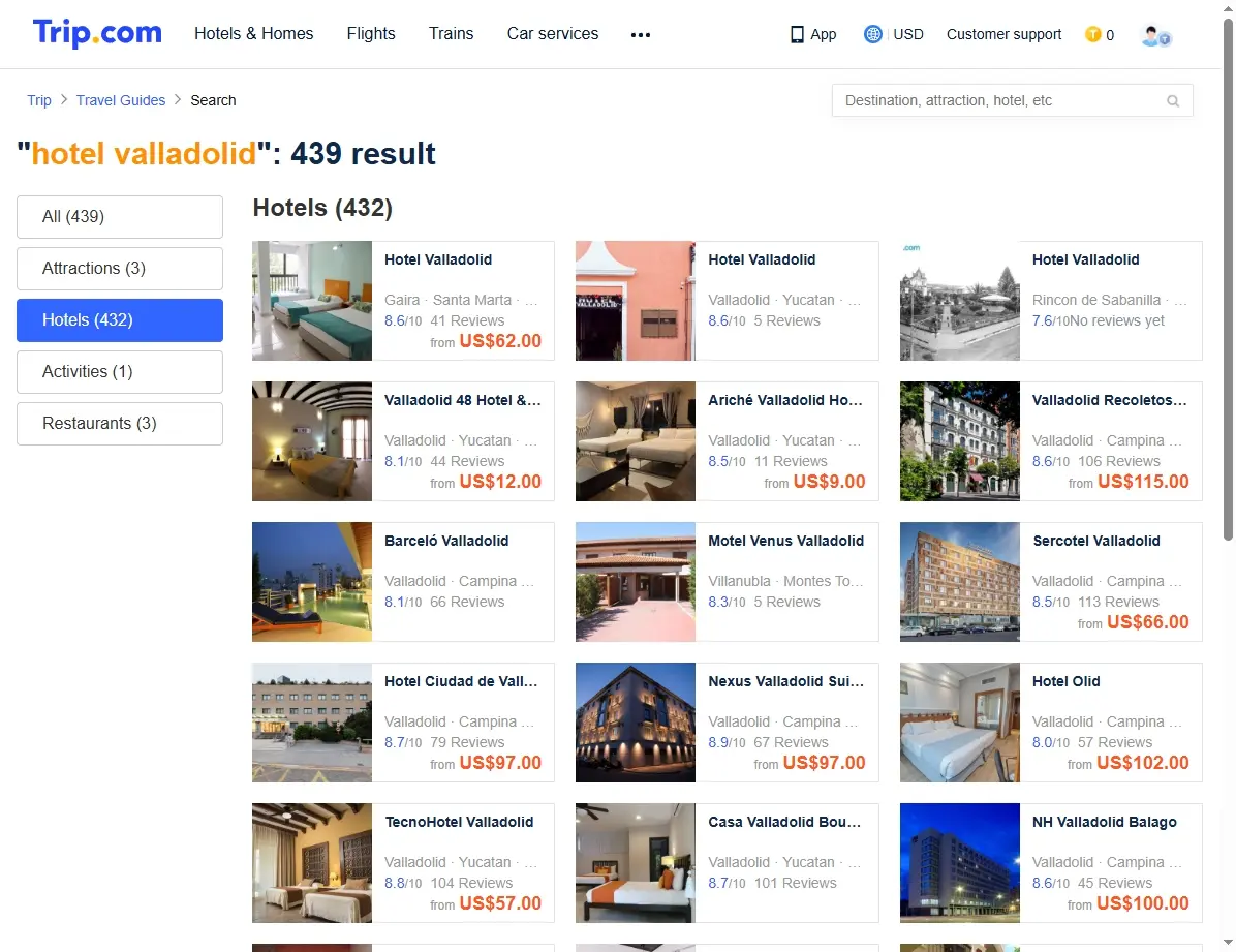 Ofertas especiales de hoteles en Valladolid