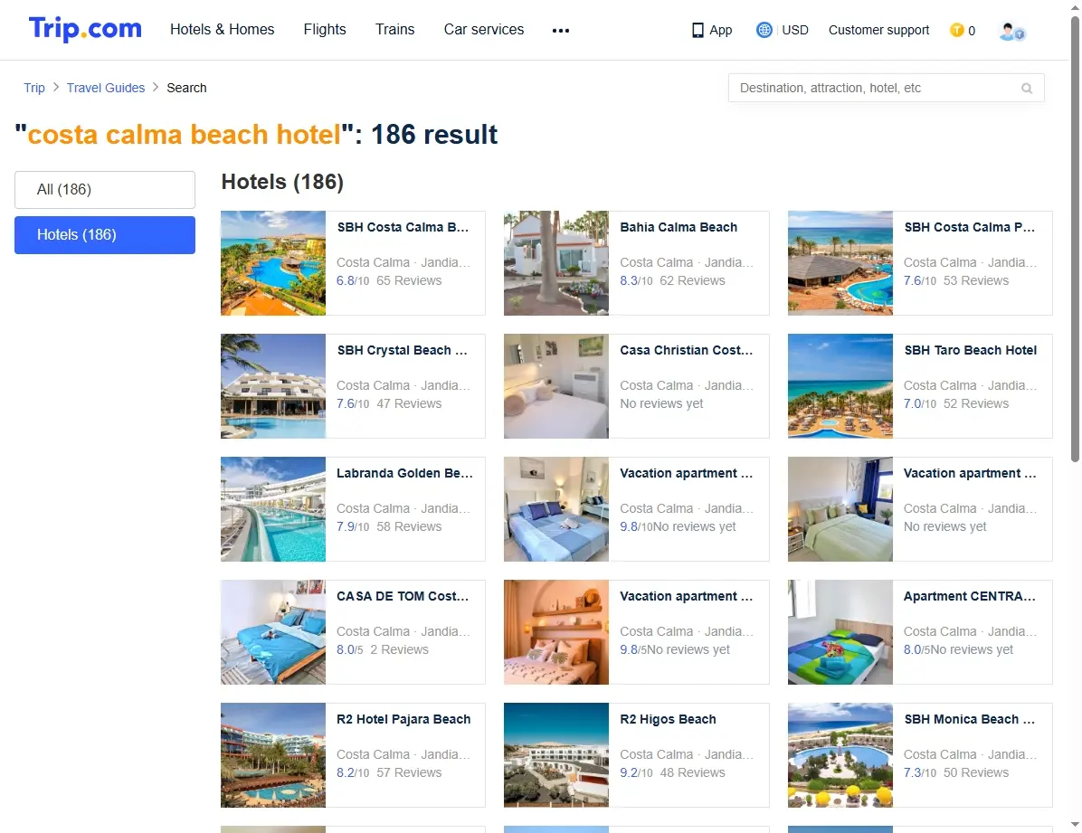 Ofertas especiales de hoteles en Costa Calma Beach Hotel