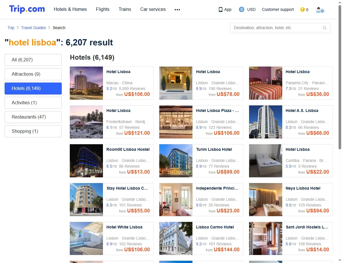 Descubre ofertas especiales en hoteles en Lisboa