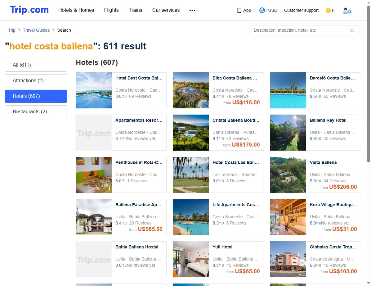 Ofertas de hotel en Costa Ballena