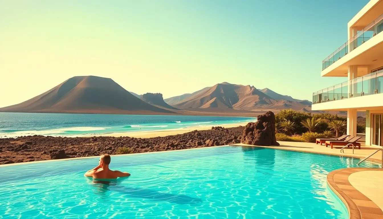 vuelo hotel lanzarote
