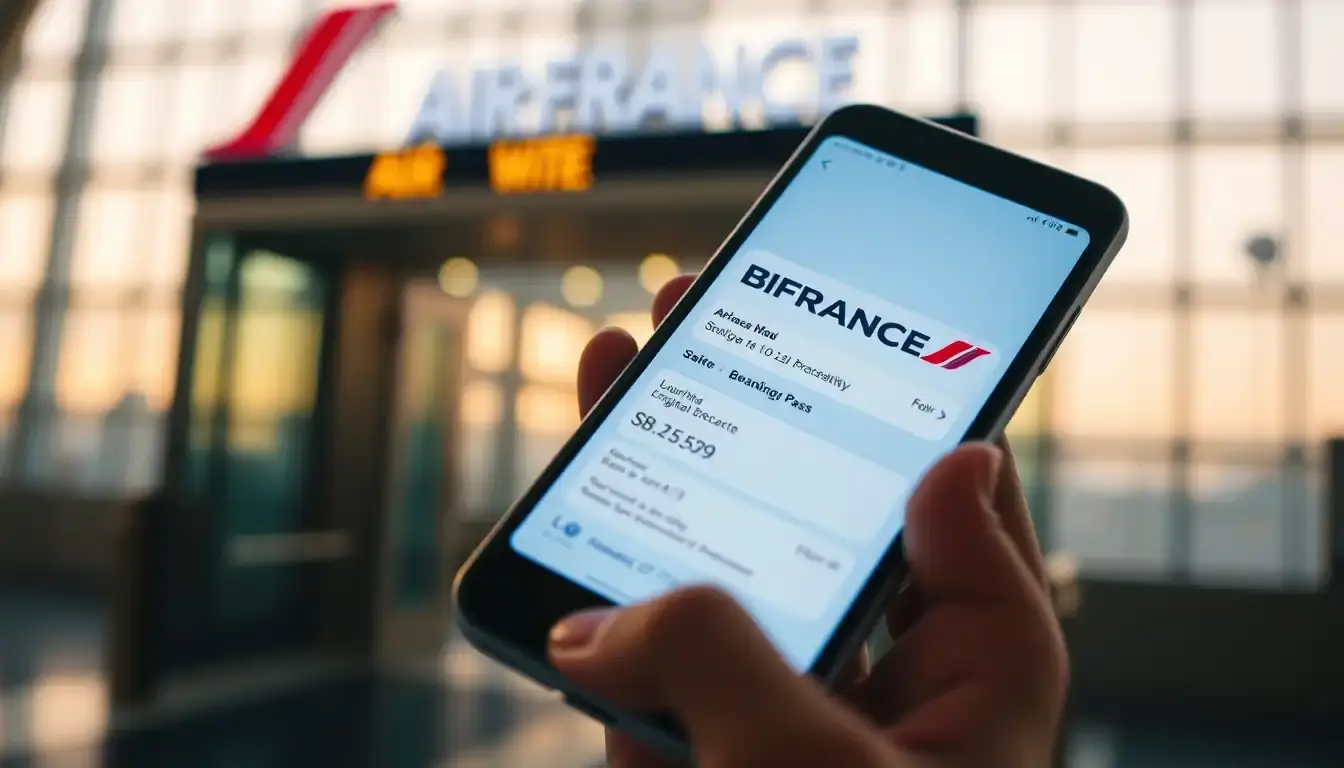 air france check in