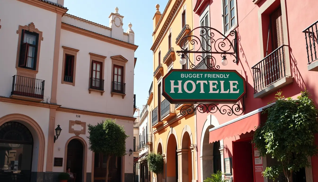 hoteles baratos sevilla
