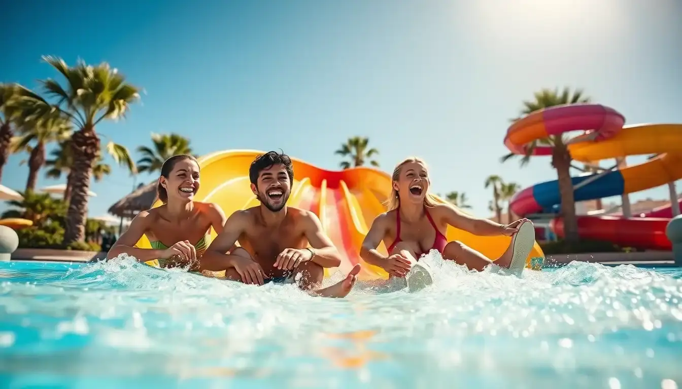 hoteles con toboganes en andalucia