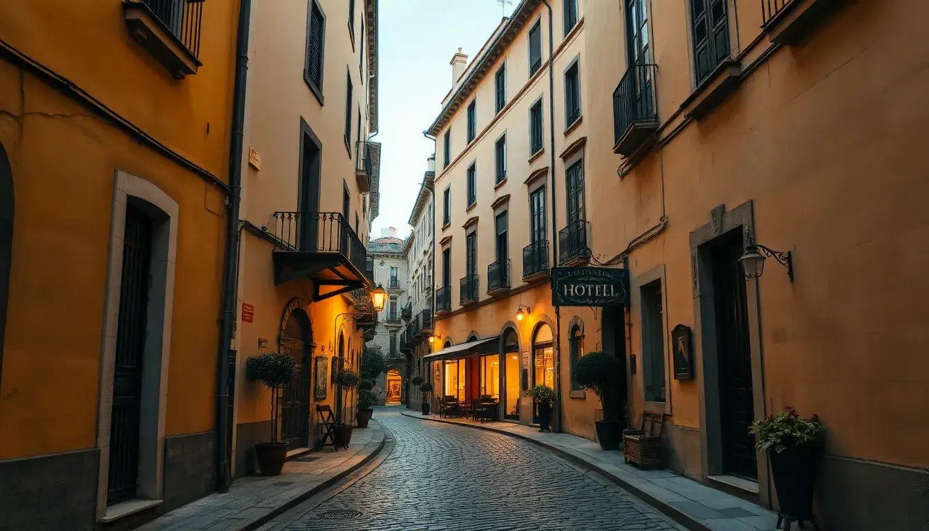 hoteles en toledo centro