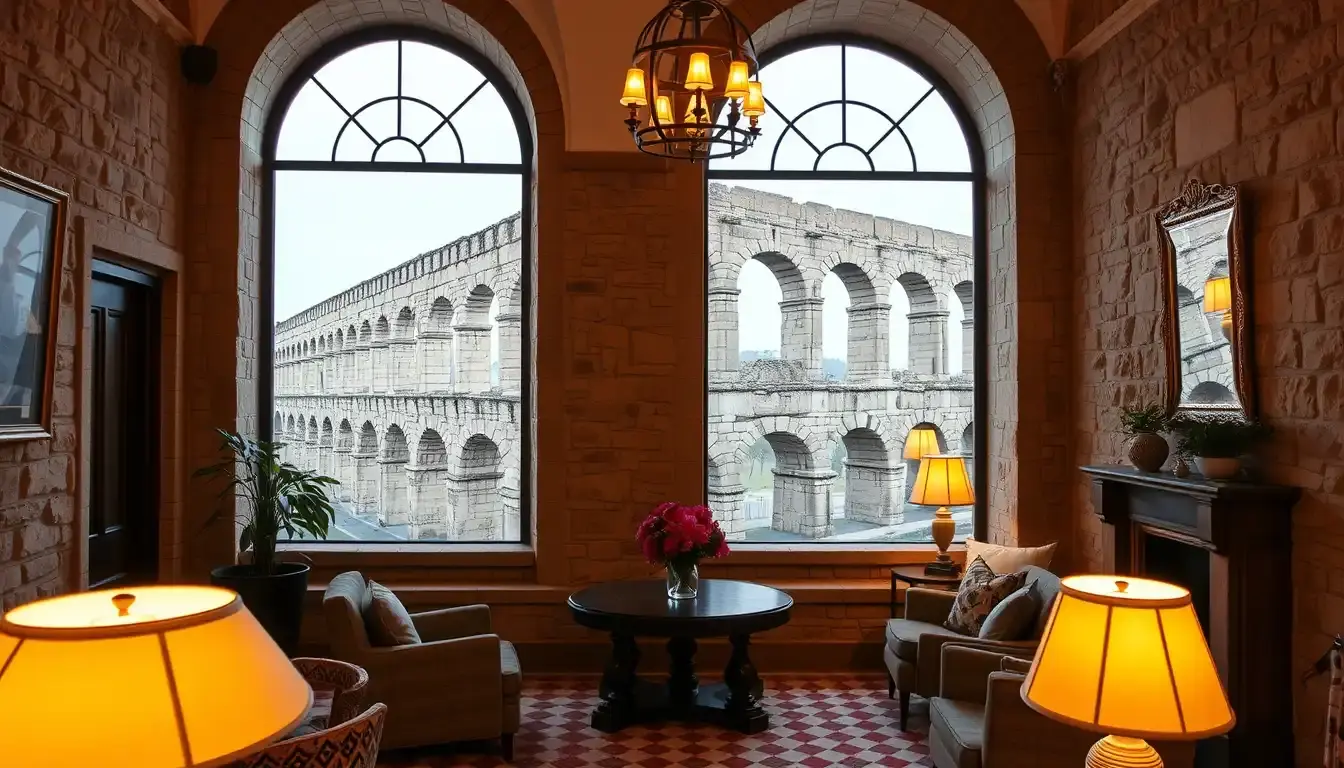 hoteles segovia